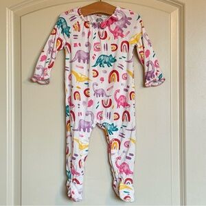 3-6M Mud Pie Bamboo Dino Sleeper